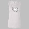Ladies' Bella Flowy Scoop Muscle Tank Thumbnail