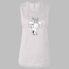 Ladies' Bella Flowy Scoop Muscle Tank Thumbnail