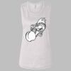 Ladies' Bella Flowy Scoop Muscle Tank Thumbnail
