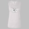 Ladies' Bella Flowy Scoop Muscle Tank Thumbnail