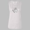 Ladies' Bella Flowy Scoop Muscle Tank Thumbnail