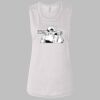 Ladies' Bella Flowy Scoop Muscle Tank Thumbnail