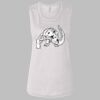 Ladies' Bella Flowy Scoop Muscle Tank Thumbnail