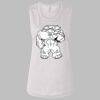 Ladies' Bella Flowy Scoop Muscle Tank Thumbnail