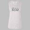 Ladies' Bella Flowy Scoop Muscle Tank Thumbnail