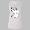Ladies' Bella Flowy Scoop Muscle Tank Thumbnail