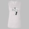 Ladies' Bella Flowy Scoop Muscle Tank Thumbnail