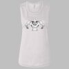 Ladies' Bella Flowy Scoop Muscle Tank Thumbnail