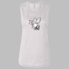 Ladies' Bella Flowy Scoop Muscle Tank Thumbnail