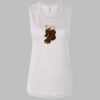 Ladies' Bella Flowy Scoop Muscle Tank Thumbnail