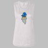 Ladies' Bella Flowy Scoop Muscle Tank Thumbnail