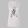 Ladies' Bella Flowy Scoop Muscle Tank Thumbnail