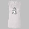 Ladies' Bella Flowy Scoop Muscle Tank Thumbnail
