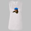 Ladies' Bella Flowy Scoop Muscle Tank Thumbnail