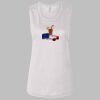 Ladies' Bella Flowy Scoop Muscle Tank Thumbnail