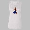 Ladies' Bella Flowy Scoop Muscle Tank Thumbnail