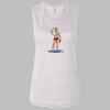 Ladies' Bella Flowy Scoop Muscle Tank Thumbnail
