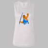 Ladies' Bella Flowy Scoop Muscle Tank Thumbnail