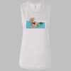 Ladies' Bella Flowy Scoop Muscle Tank Thumbnail
