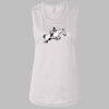 Ladies' Bella Flowy Scoop Muscle Tank Thumbnail