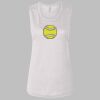 Ladies' Bella Flowy Scoop Muscle Tank Thumbnail