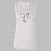 Ladies' Bella Flowy Scoop Muscle Tank Thumbnail