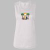 Ladies' Bella Flowy Scoop Muscle Tank Thumbnail