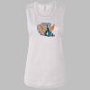 Ladies' Bella Flowy Scoop Muscle Tank Thumbnail