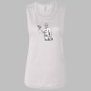 Ladies' Bella Flowy Scoop Muscle Tank Thumbnail