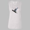Ladies' Bella Flowy Scoop Muscle Tank Thumbnail
