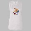 Ladies' Bella Flowy Scoop Muscle Tank Thumbnail