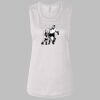 Ladies' Bella Flowy Scoop Muscle Tank Thumbnail
