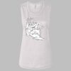Ladies' Bella Flowy Scoop Muscle Tank Thumbnail