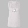 Ladies' Bella Flowy Scoop Muscle Tank Thumbnail