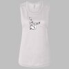 Ladies' Bella Flowy Scoop Muscle Tank Thumbnail