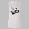 Ladies' Bella Flowy Scoop Muscle Tank Thumbnail