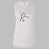 Ladies' Bella Flowy Scoop Muscle Tank Thumbnail