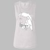 Ladies' Bella Flowy Scoop Muscle Tank Thumbnail