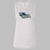 Ladies' Bella Flowy Scoop Muscle Tank Thumbnail