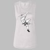 Ladies' Bella Flowy Scoop Muscle Tank Thumbnail