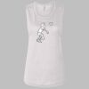 Ladies' Bella Flowy Scoop Muscle Tank Thumbnail