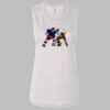 Ladies' Bella Flowy Scoop Muscle Tank Thumbnail