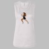 Ladies' Bella Flowy Scoop Muscle Tank Thumbnail