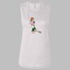Ladies' Bella Flowy Scoop Muscle Tank Thumbnail