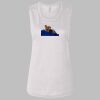 Ladies' Bella Flowy Scoop Muscle Tank Thumbnail