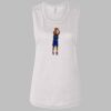 Ladies' Bella Flowy Scoop Muscle Tank Thumbnail