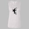 Ladies' Bella Flowy Scoop Muscle Tank Thumbnail