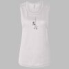 Ladies' Bella Flowy Scoop Muscle Tank Thumbnail
