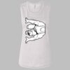 Ladies' Bella Flowy Scoop Muscle Tank Thumbnail