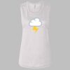 Ladies' Bella Flowy Scoop Muscle Tank Thumbnail